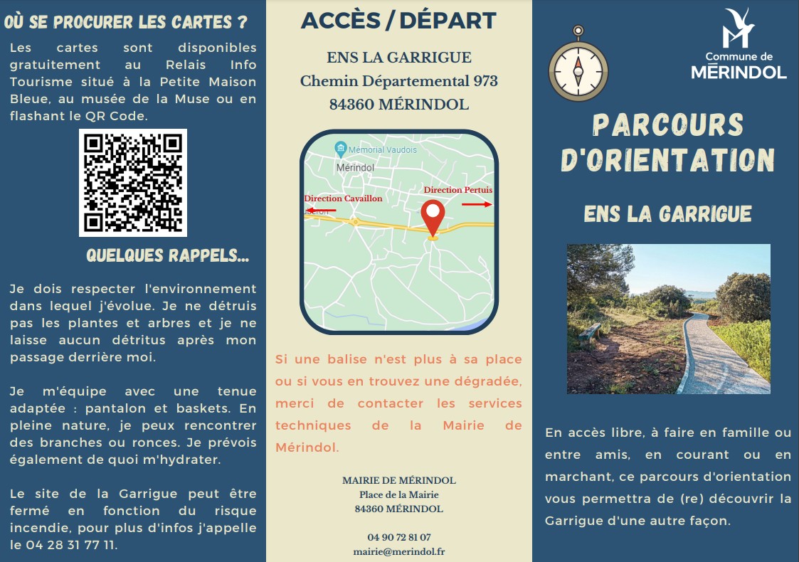 Parcours orientation - Mérindol