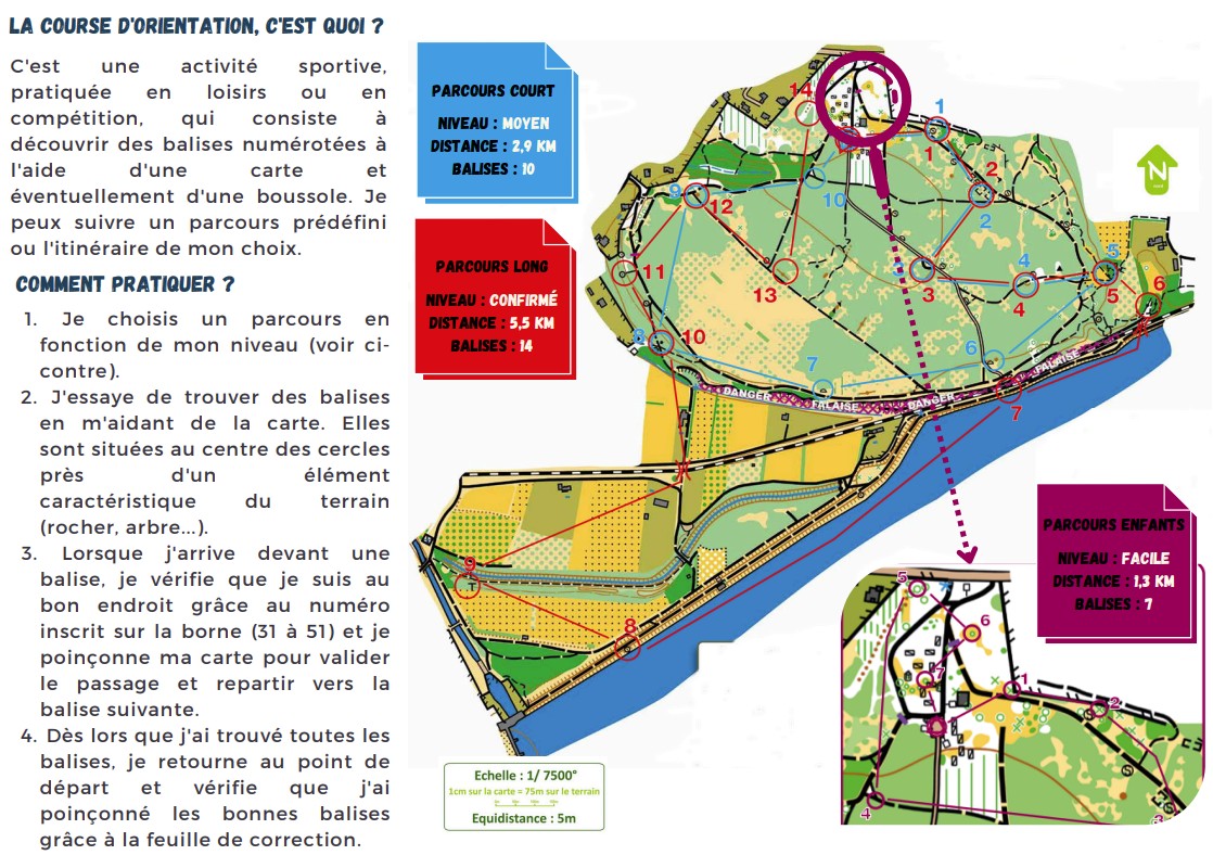 Parcours orientation - Mérindol