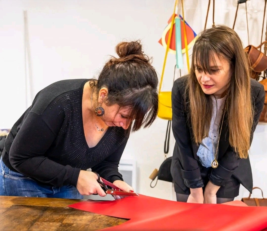 Maison Rottier leather workshop: crafting a handmade leather accessory