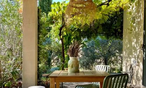 Chambre Vert Sauge_Cabrières-d'Avignon