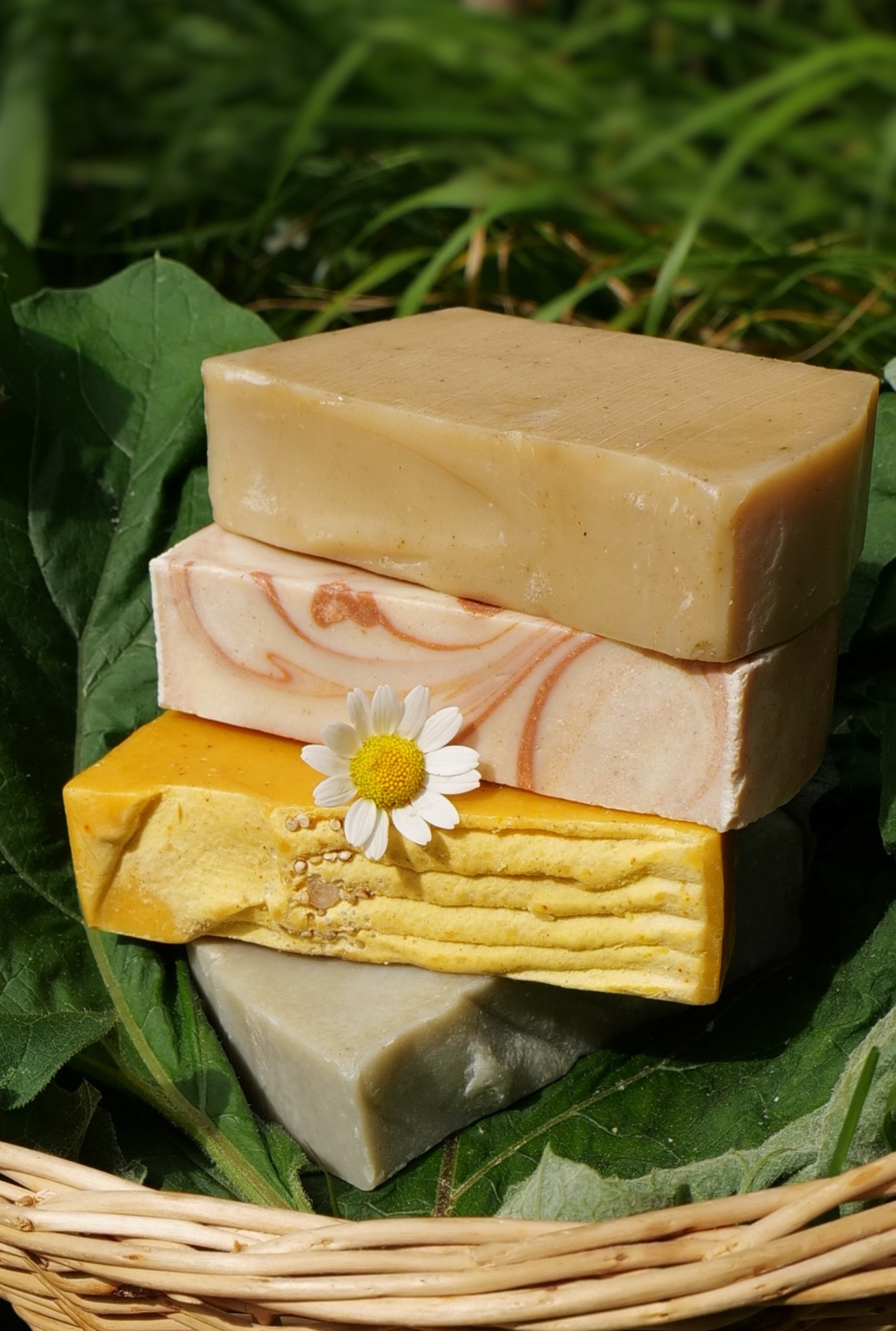 Handcrafted soaps from La Cabane dans les Bois, made in Le Thor, Luberon