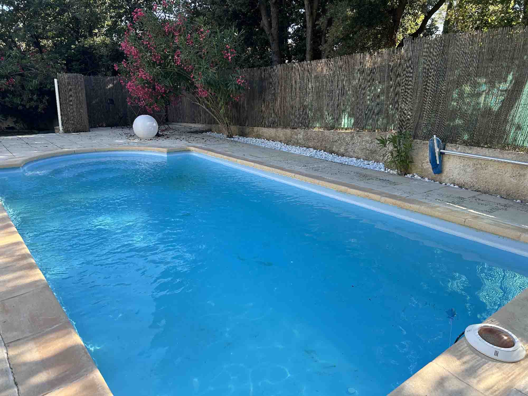 Relax by the pool at Cocoon Cosy, surrounded by nature Outdoor pool at Cocoon Cosy