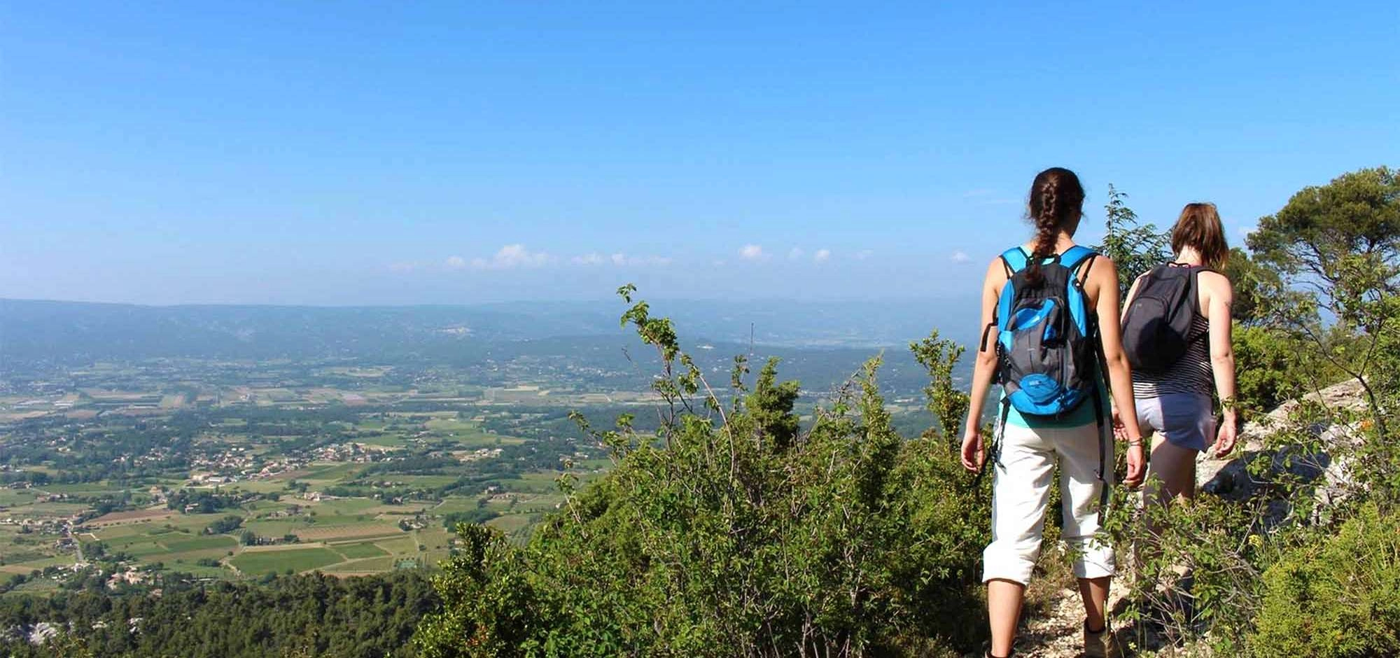 Mourre de Cairas: Summit of the Petit Luberon from Oppède-le-Vieux