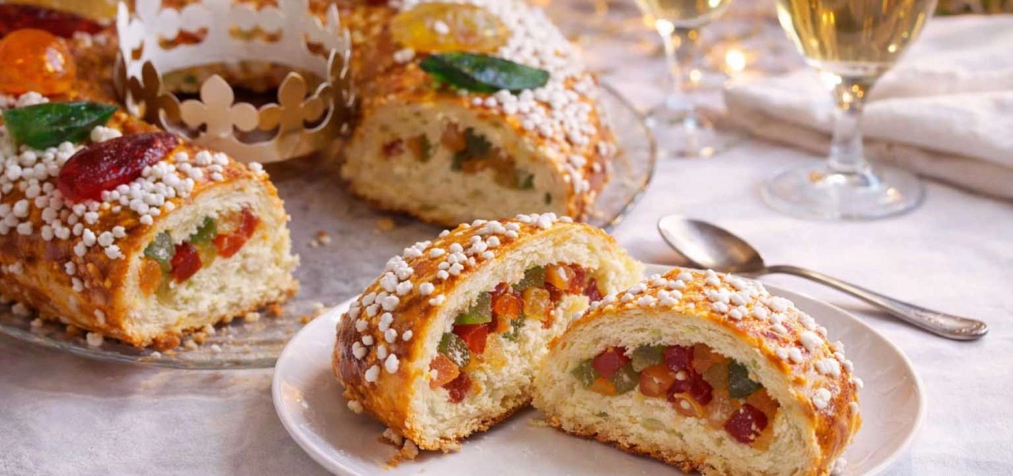 Provençal King Cake: traditional recipe with candied fruits