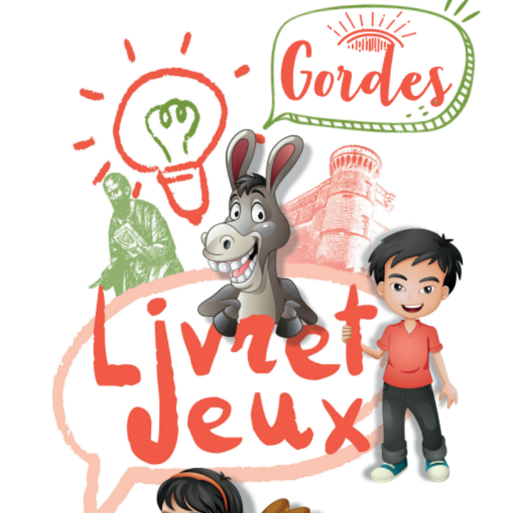 Game booklets for family visits in Gordes and Lourmarin