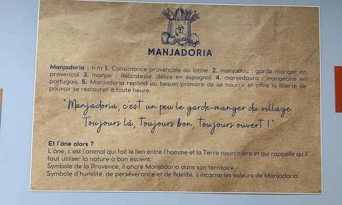 Texte explicatif du nom Manjadoria