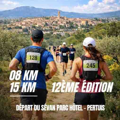 La Sévanaise 2026 in Pertuis, 8 km and 15 km nature race at Sévan Parc Hôtel