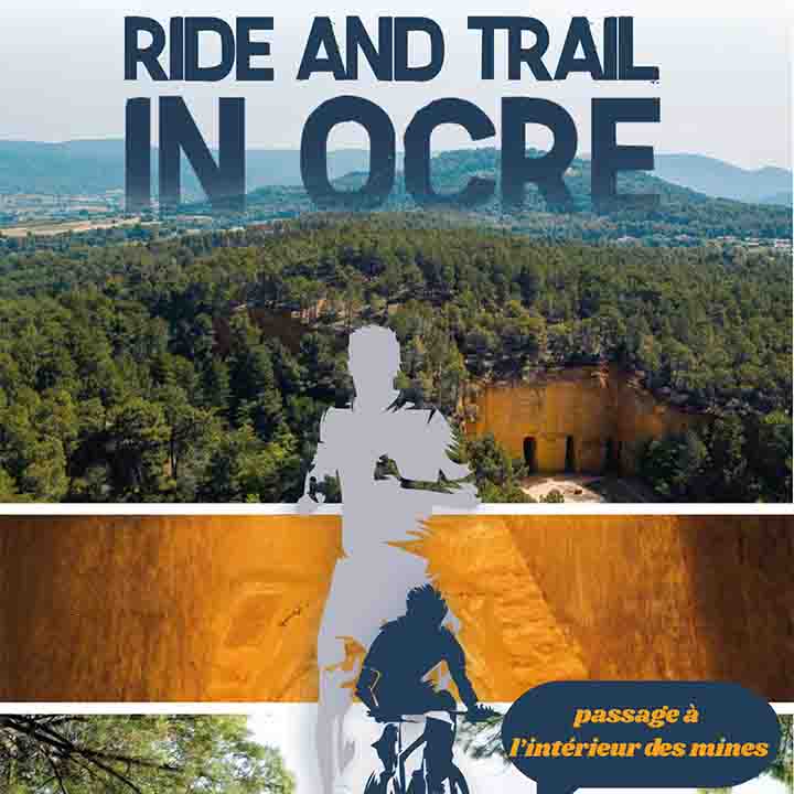 Trail in Ocre 2026 in Gargas, 7 km, 14 km and 20 km routes in the ochre landscapes of the Pays d’Apt