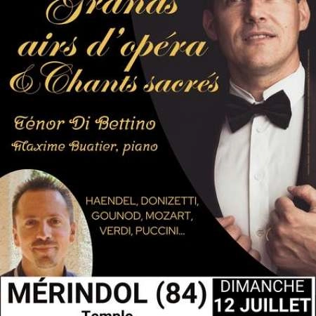 Great Opera Arias & Sacred Songs - Concert with Tenor Di Bettino