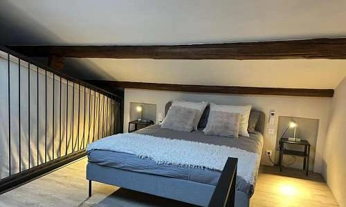 Chambre avec velux pour admirer le ciel