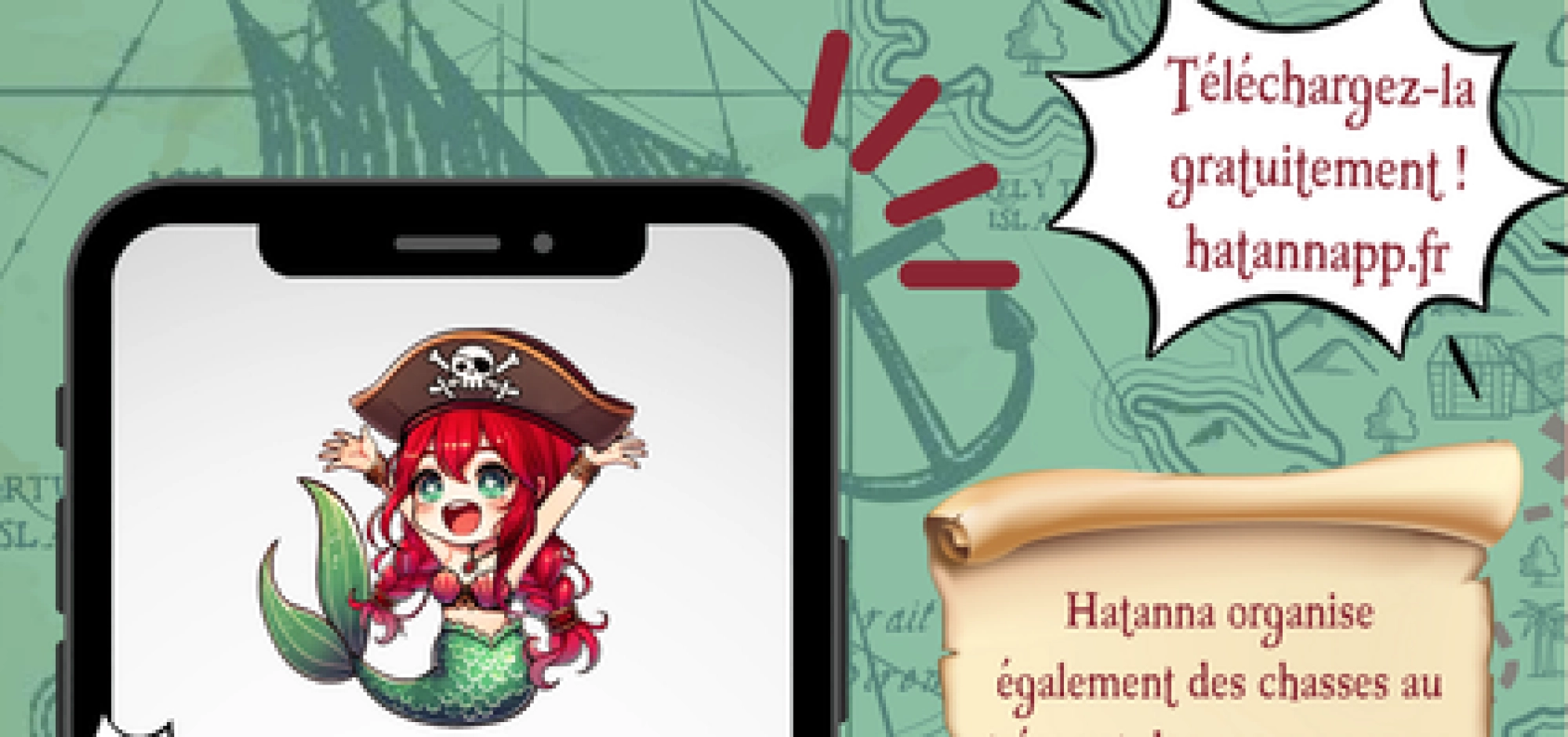 Treasure hunt with Hatanna Editions