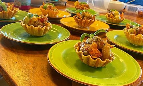 Tarte fine aux tomates de Provence