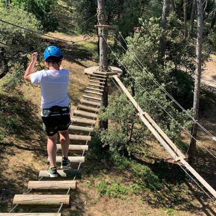 Passerelle des Cimes tree-top adventure in Lagnes in the Luberon