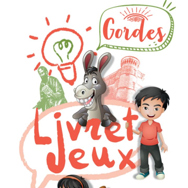Children's activity booklets in Gordes and Lourmarin in the Luberon