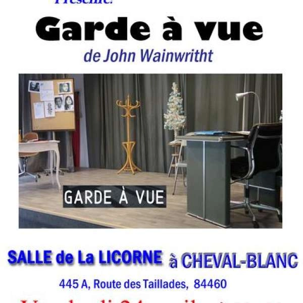 Garde à vue  - Théâtre - EN