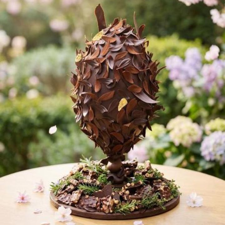 Chocolate Easter egg - Domaine de Fontenille in Lauris