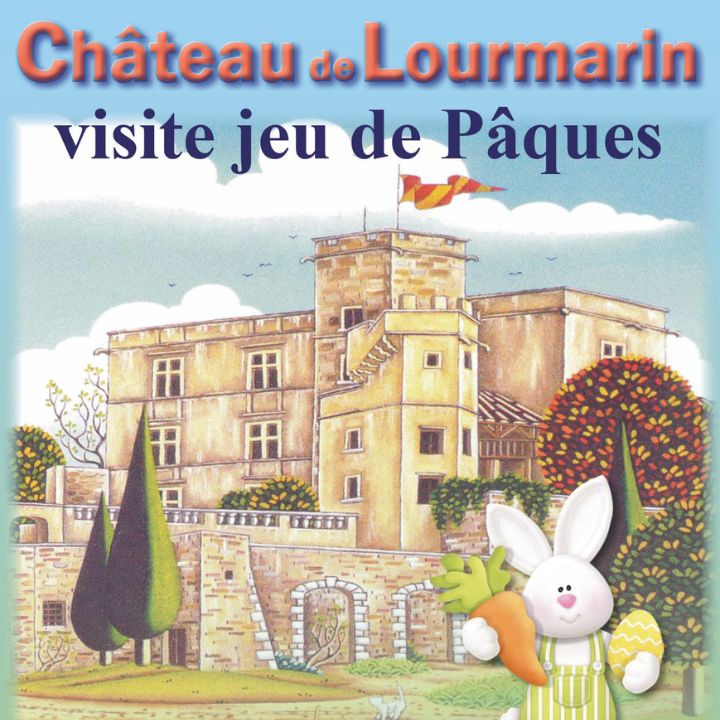 Easter game visit at Château de Lourmarin