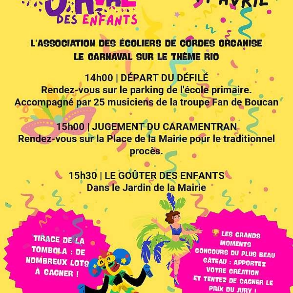 Carnaval des enfants - EN