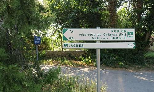 Liaison Isle sur la Sorgue - Lagnes - Robion