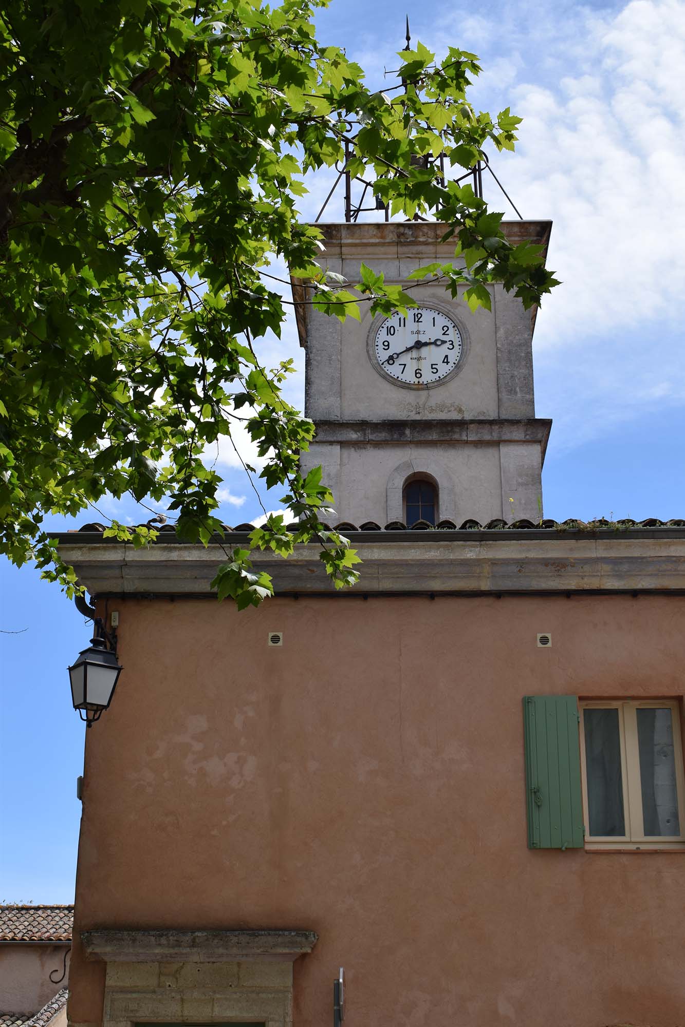 Notre-Dame Chapel and Clock Tower in Puyvert
