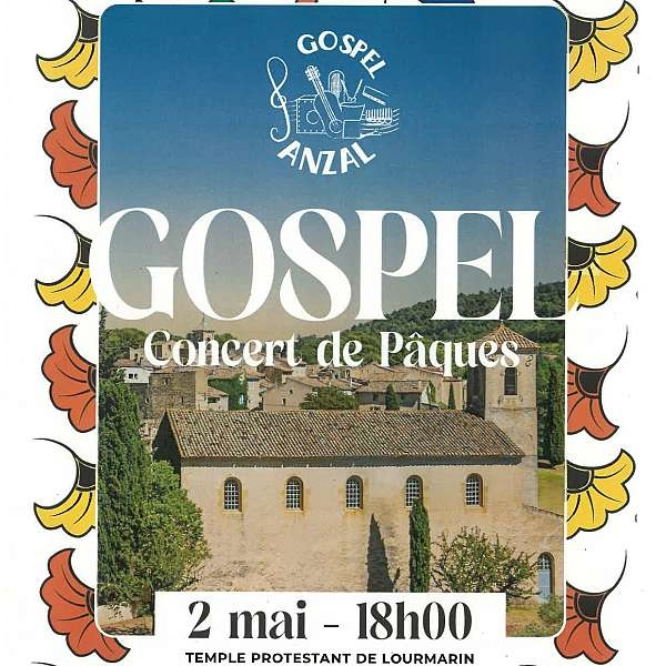 Easter Gospel Concert at the Protestant Temple of Lourmarin