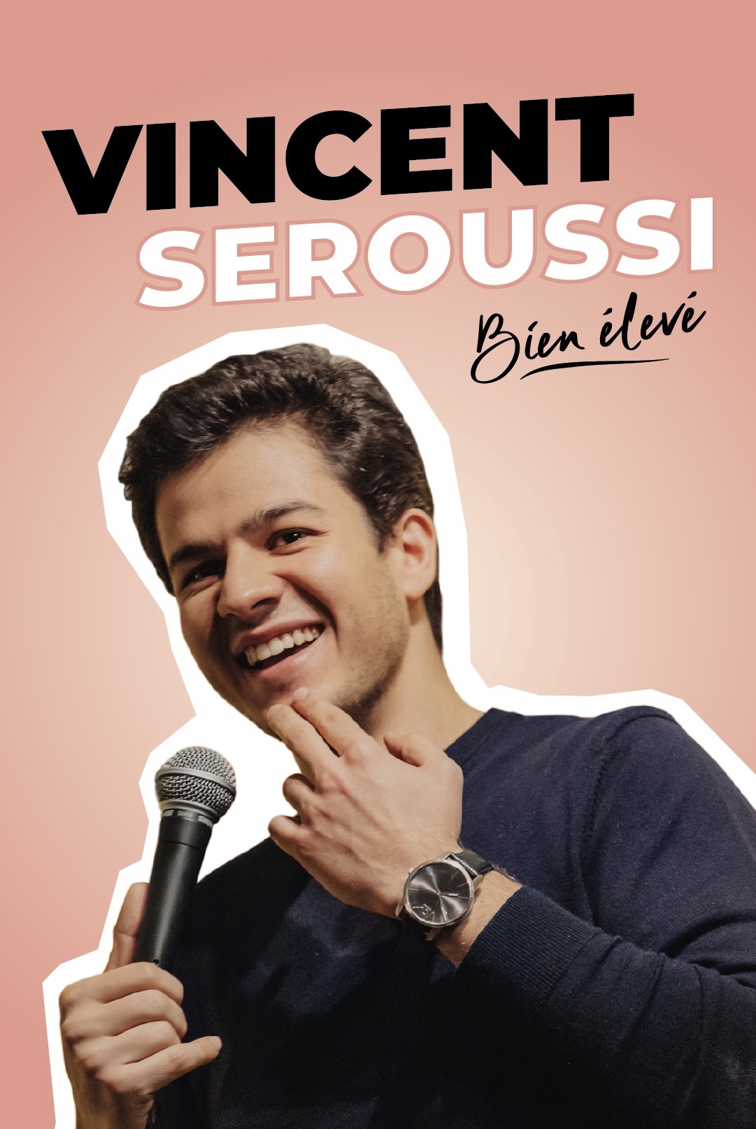 Vincent Seroussi on stage with his show Well Raised at the Cavaillon Comedy Festival 2026