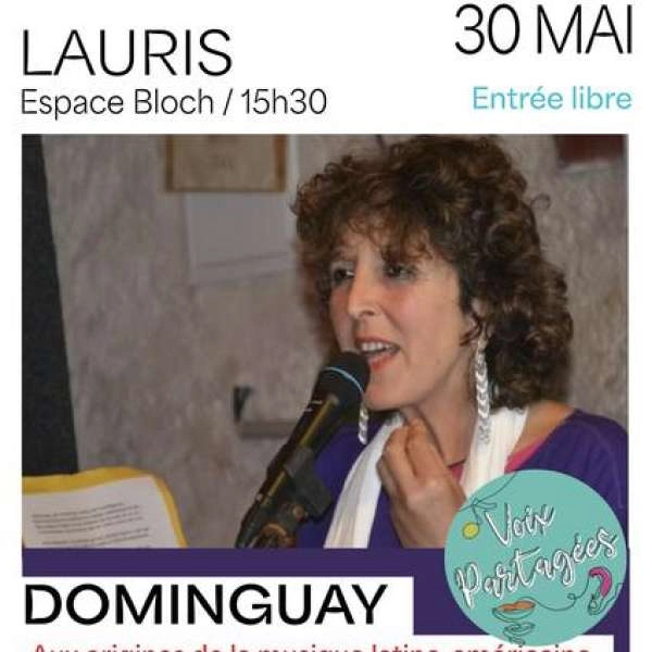 Singing conference with Dominguay in Lauris