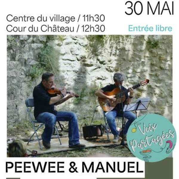 Musical stroll with Peewee and Manuel à Lauris