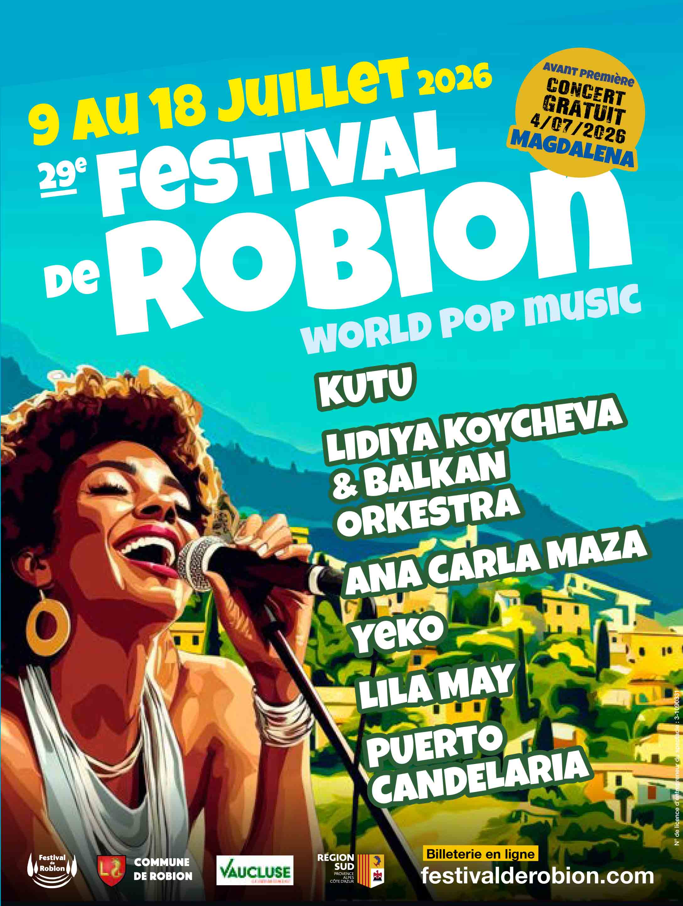 Festival de Robion at the Théâtre de Verdure Festival de Robion at the Théâtre de Verdure