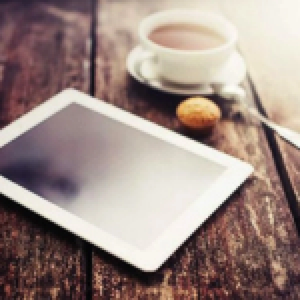 Coffee, Tablets and Smartphones in Cavaillon