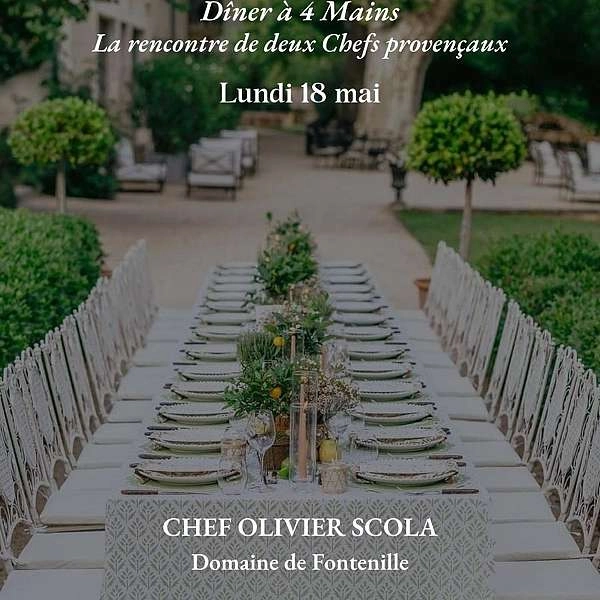 La Table des Amis - Dinner with four hands at Lauris