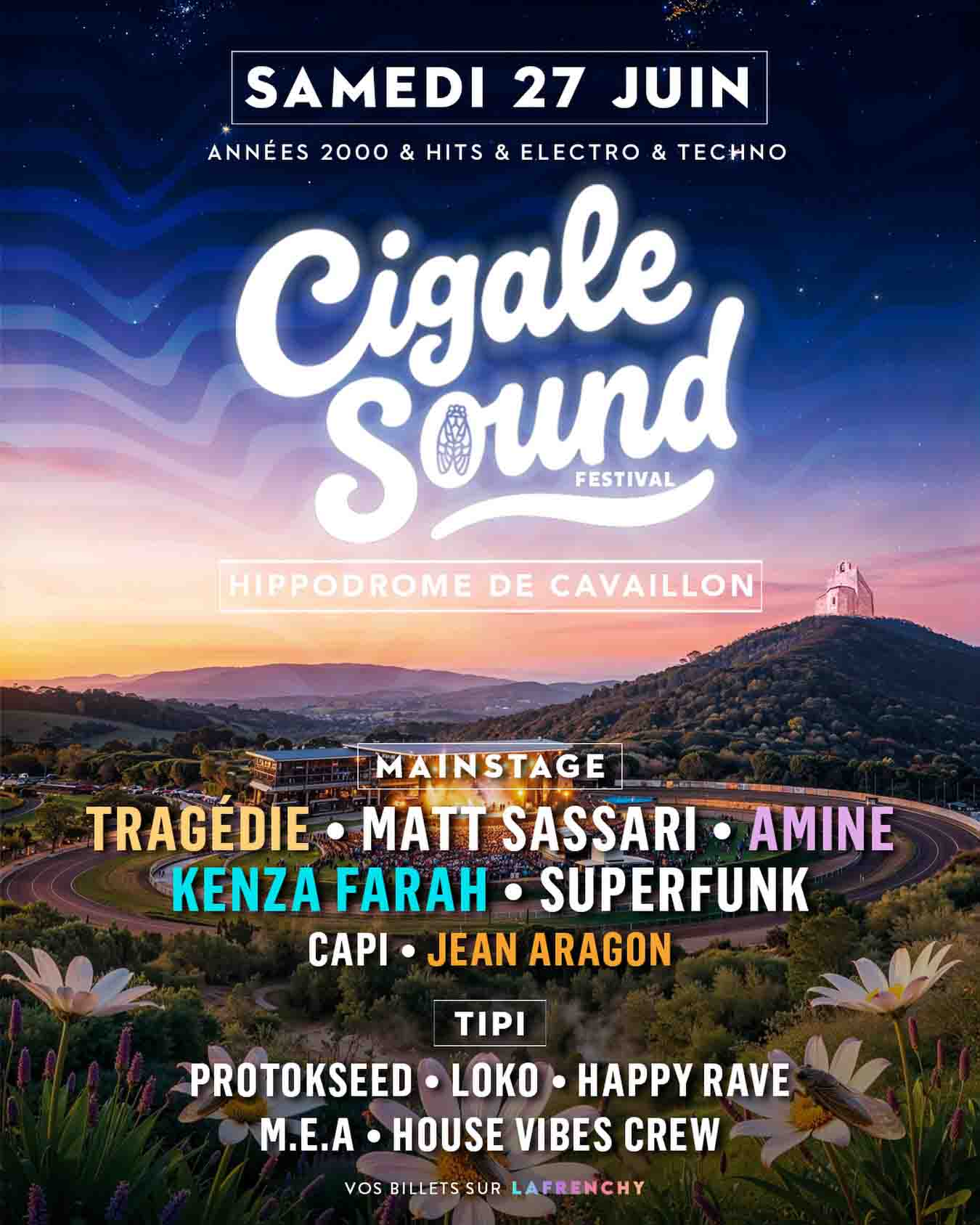 Festive atmosphere at the Cigale Sound Festival