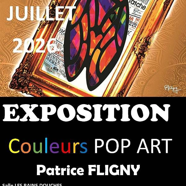 Exposition 'Couleurs pop art' de Patrice Fligny - EN