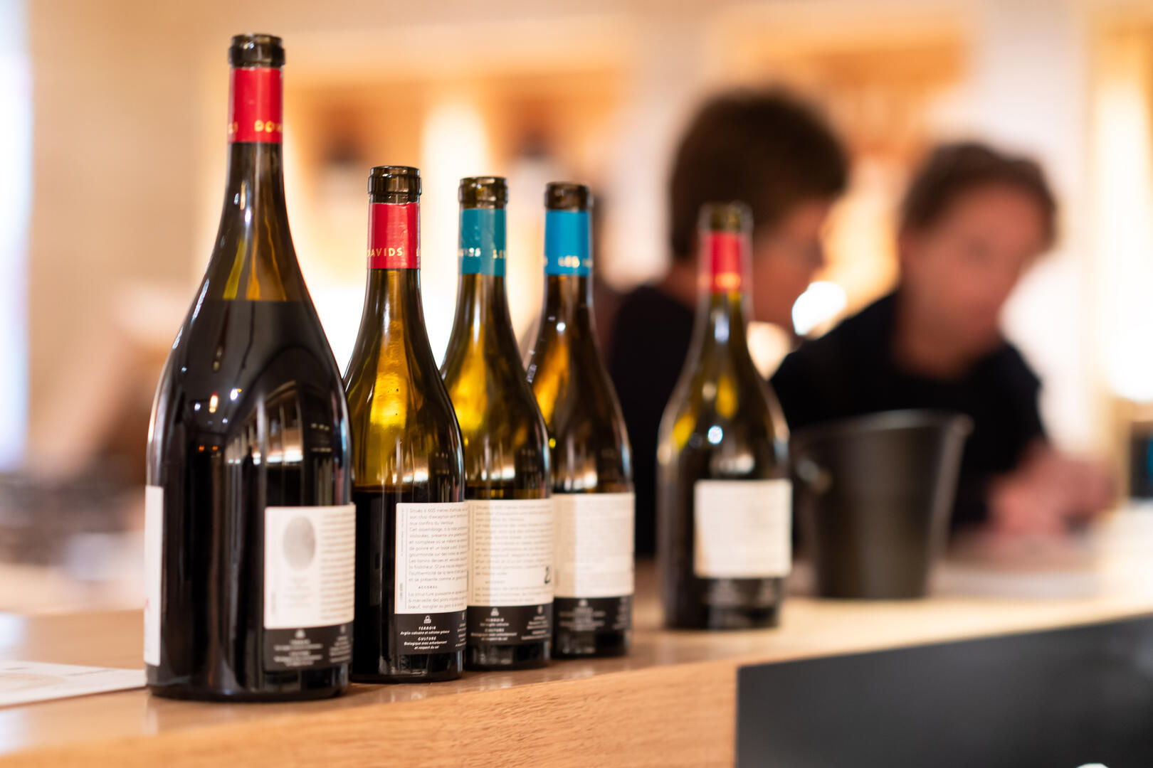 Wine tasting during Sunsets Vignerons Wine tasting and charcuterie and cheese pairings during