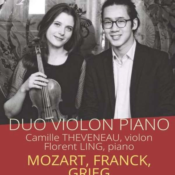 Violin and piano duo Camille Théveneau and Florent Ling