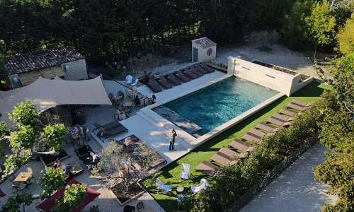 Le 901 côté piscine Luberon_Lagnes