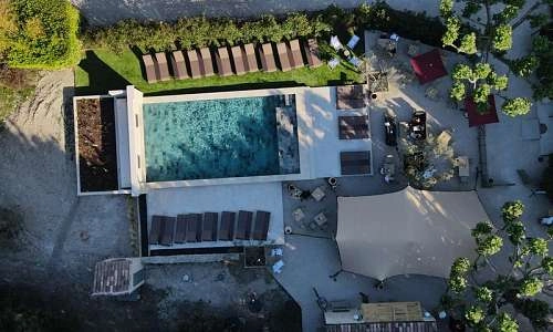Le 901 côté piscine Luberon_Lagnes