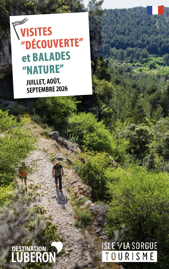 2026 summer guided tours programme in the Luberon