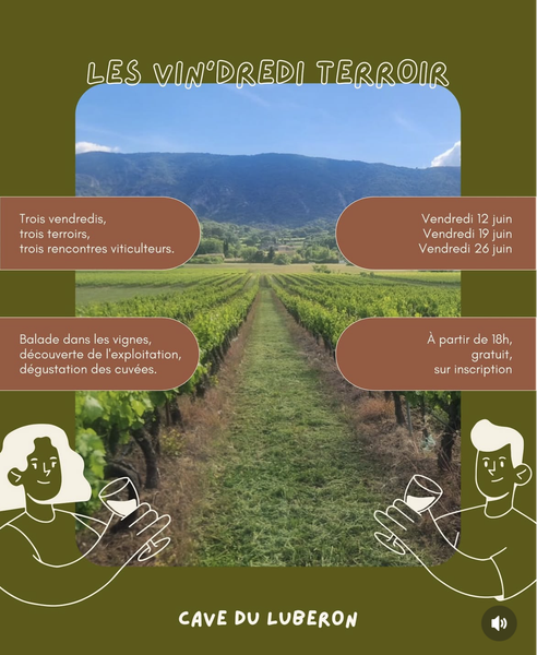 Vin’dredi Terroir with Cave du Luberon