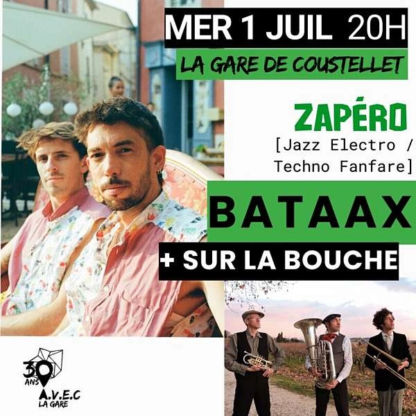 Zapéro Concert Bataxx + Sur la Bouche