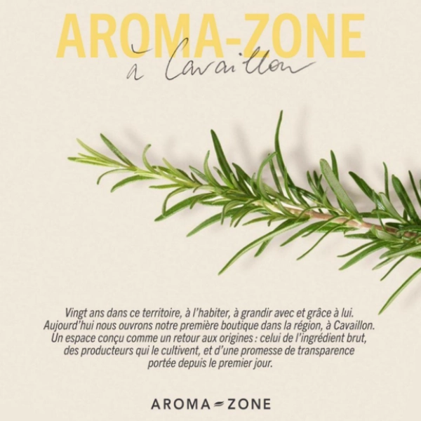 Inauguration of the Aroma-Zone store in Cavaillon