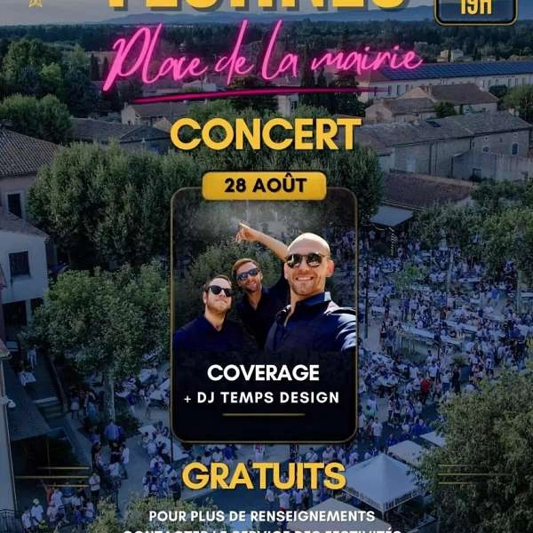Coverage + DJ Temps Design party - Festines