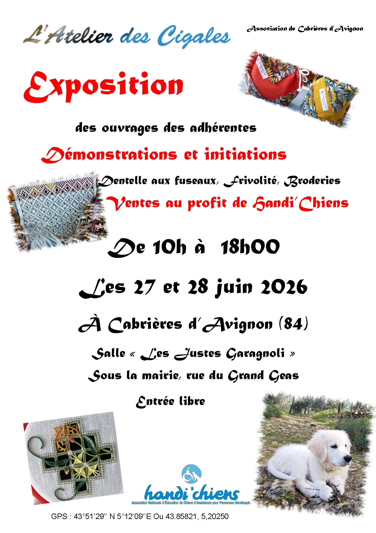 Poster of the exhibition of L