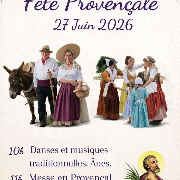 Provençal festival in Lagnes