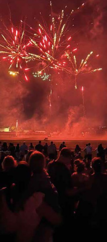 National Day fireworks poster in Cavaillon