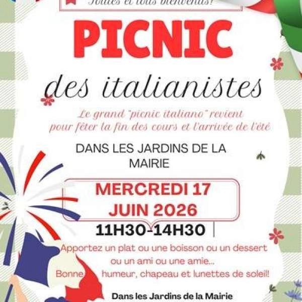 Picnic des italianistes - EN