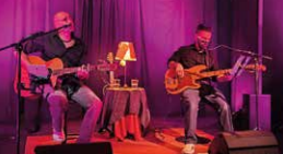 Sylvain Gabriel in acoustic concert at Castil Blaze Sylvain Gabriel in acoustic concert with Rémy Galan in Cavaillon
