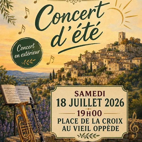 Summer concert with La Fraternelle Oppédoise
