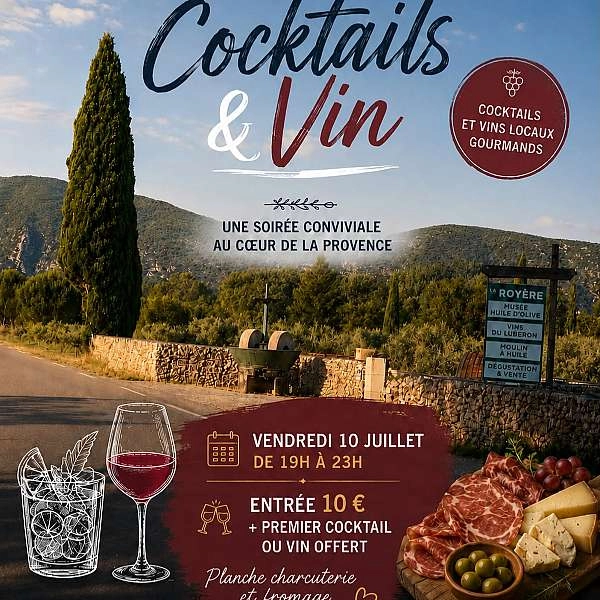 Soirée Cocktails & vin - EN
