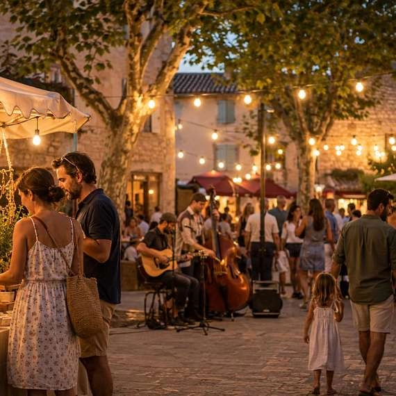 Night Markets in the Luberon